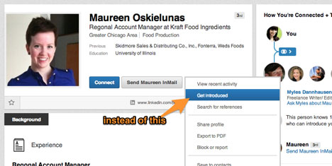 get introduced feature on linkedin