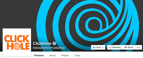 clickhole facebook cover image