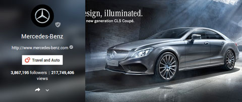 mercedes benz google plus header image