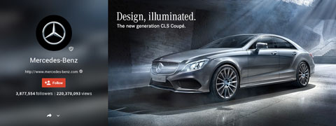 mercedes benz google plus header image