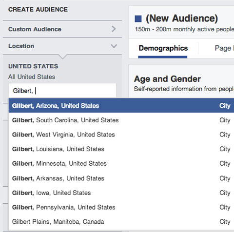 creating a facebook audience