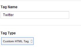 custom google tag