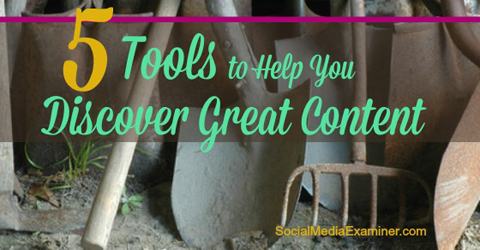 5 content discovery tools