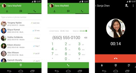 free voice calls with hangouts