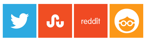 logos for twitter stumbleupon reddit outbrain