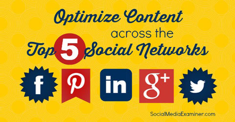 optimize content for social network updates