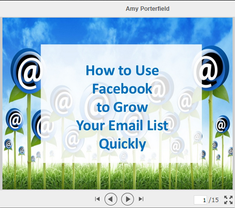 amy porterfield slideshare