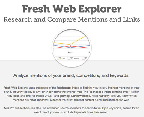moz fresh web explorer