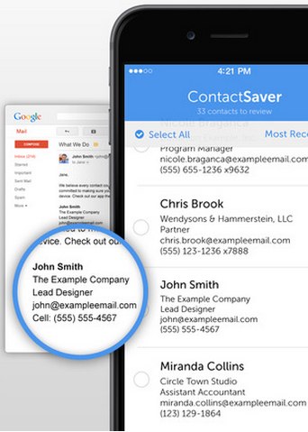 contact saver