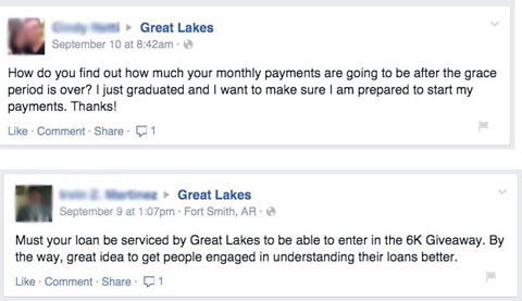 great lakes question responses