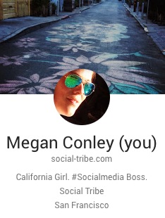 g+ profile tagline example