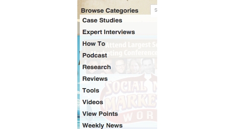 social media examiner categories 2014