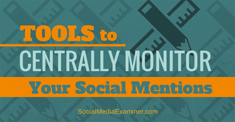 monitor social mentions