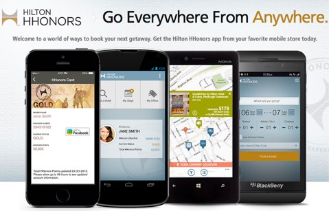 hilton honors app