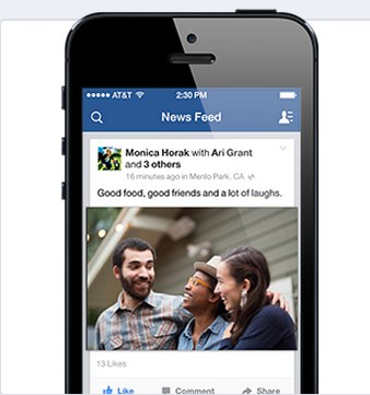 facebook mobile app