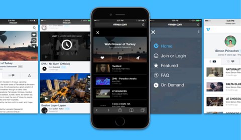 vimeo for mobile