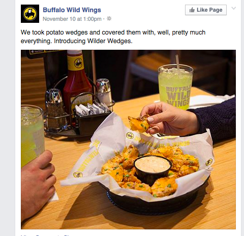 buffalo wild wings post