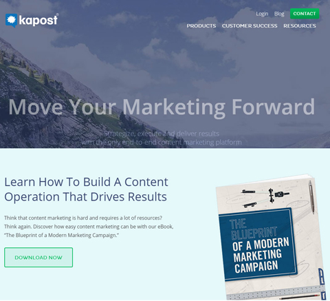 kapost website