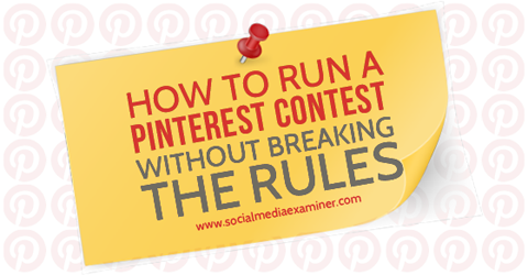 pinterest contest rules