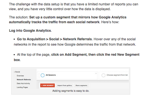 nichole kelly social media examiner google analytics article