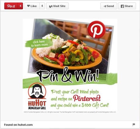 huhot pinterest contest pin