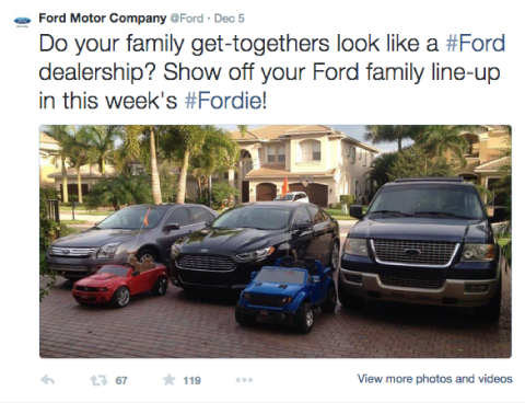 ford tweet