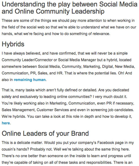 isragarcia blog post section headings