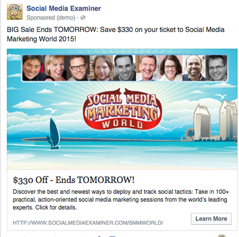 SMMW15 facebook ad