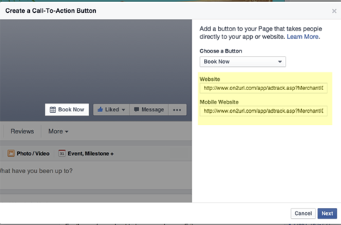 smmw15 facebook call to action button url destinations