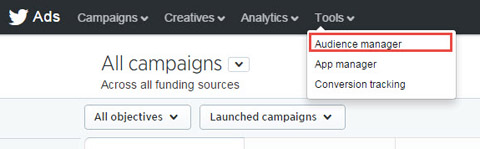 twitter audience manager