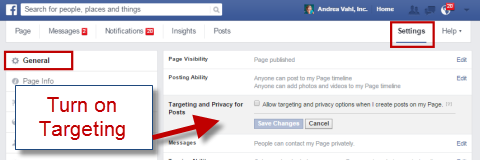 enable targeting