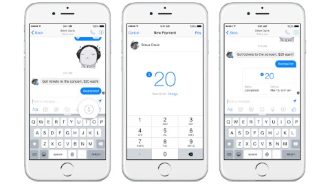 Facebook Adds Payment Feature in Messenger