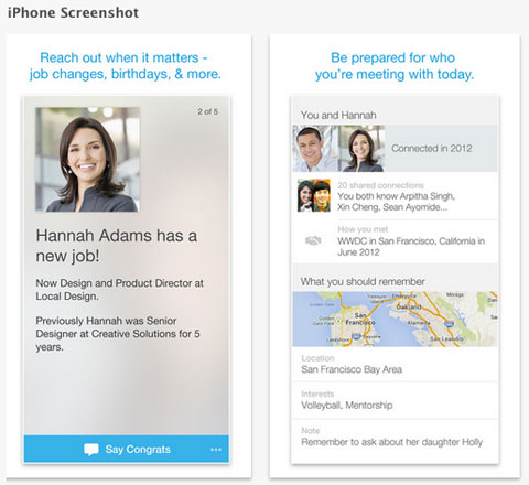 linkedin connected app