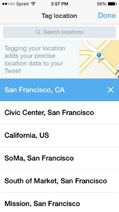 Twitter and Foursquare Partner to Add Location to Tweets