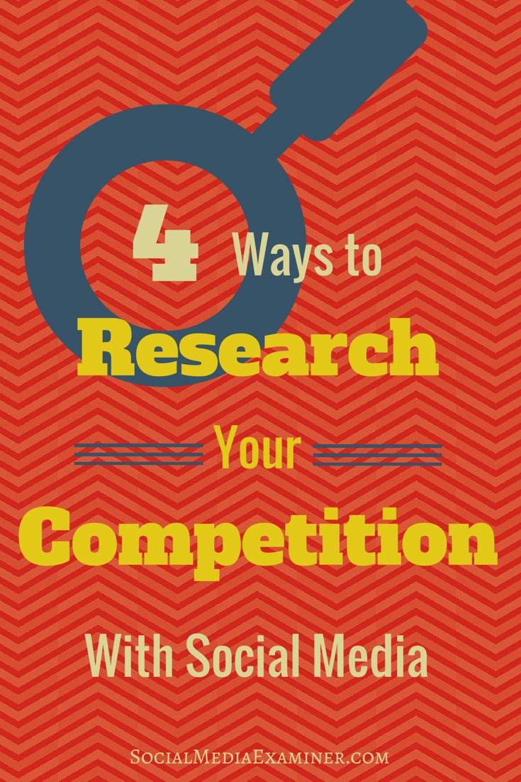 how to research competition on social media