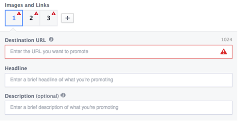 create facebook multiproduct ad