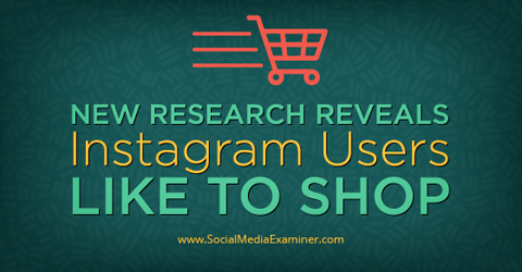 instagram research shows users are shoppers