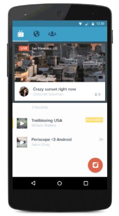 Periscope in Android