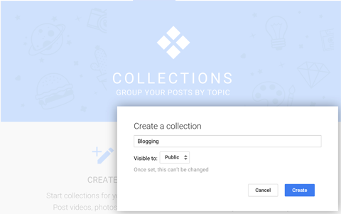 google+ collection