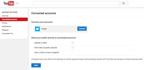 youtube settings