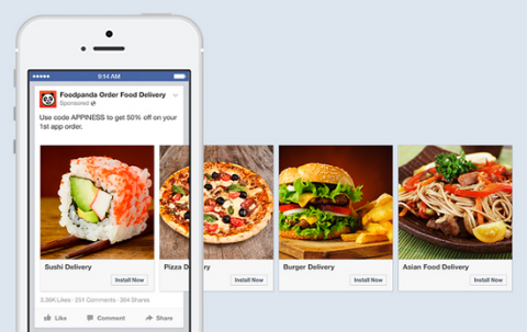 Facebook Updates Desktop and Mobile App Ads