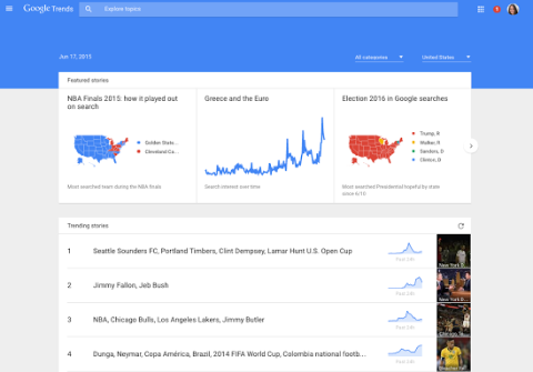 Google Trends Get a Redesign