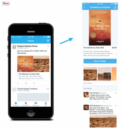 Twitter Tests Products and Places Collections