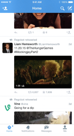 Twitter Seamless Video Experience