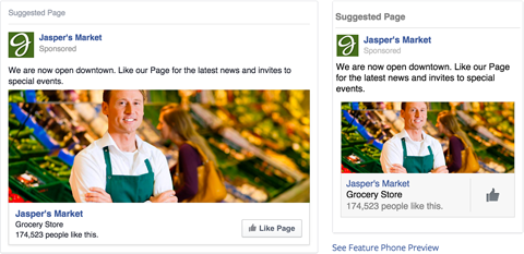 facebook ad image example