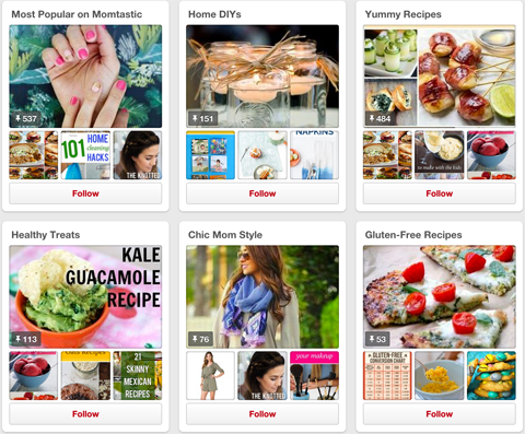 pinterest board image examples