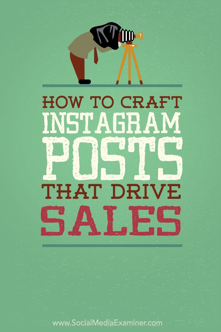 how to post craft instagram posts that drive sales