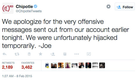 chipotletweets apology tweet