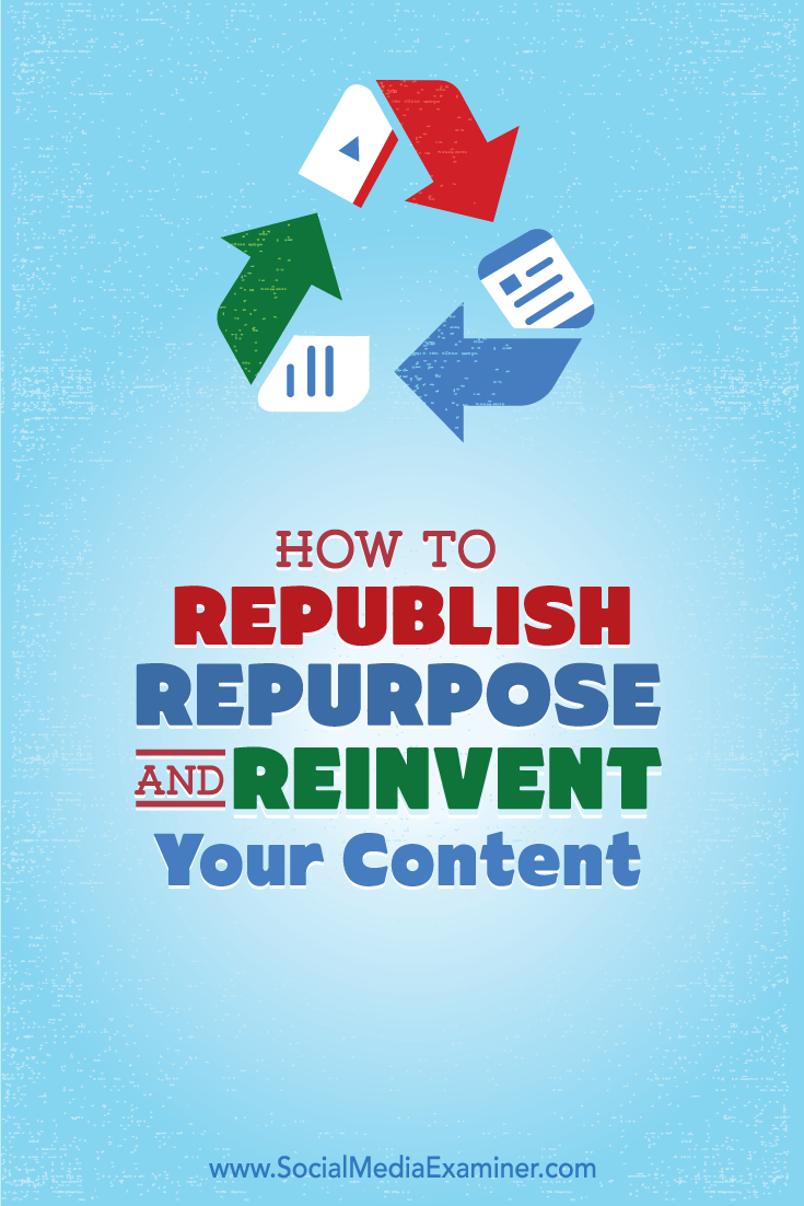 how republish repurpose and reinvent content for linkedin publisher