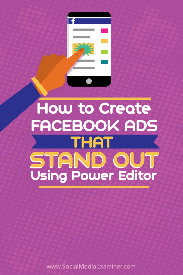 how to create facebook ads that stand out